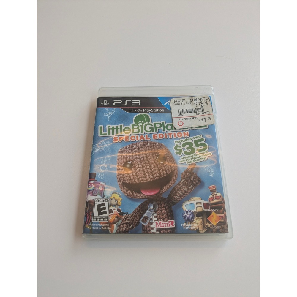 LittleBigPlanet 2 Special Edition Sony PS3 PlayStation 3 Game Complete CIB Move